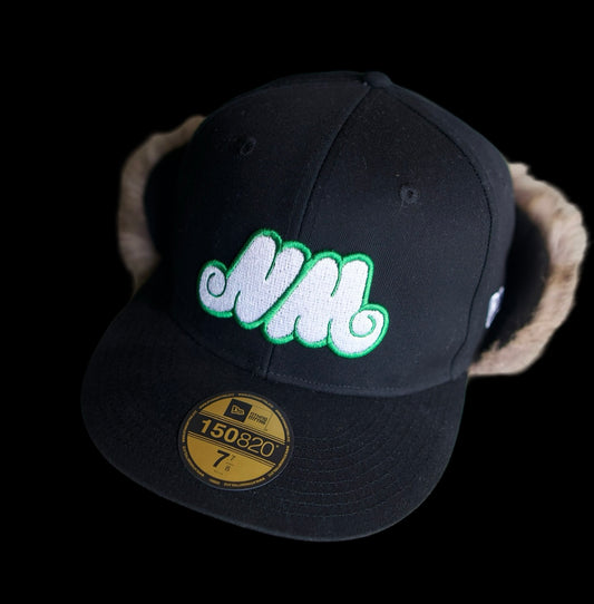 Fitted (Black & Green)